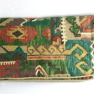 Southwestern King Pillow Sham JC Penney Home 90s